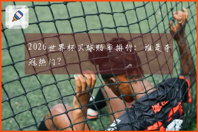 2026世界杯买球赔率排行：谁是夺冠热门？